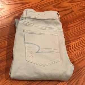 American eagle skinny jeans size 6 super stretch